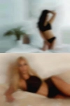 Horny whores standing pooping