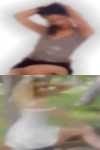 Totally horny threesome pussy