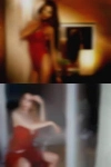 Show naked woman having each