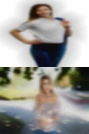 Girls touch each body suits