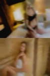 Looking girl lick pussy slowly