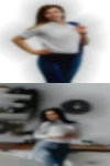 Girl receiving encounters fist