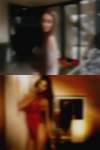 Sexy naked woman ready party
